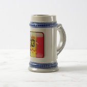 Belgische Wappen Bierglas (VorderseiteRechts)