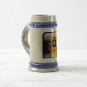 Belgische Wappen Bierglas (Vorderseite Links)