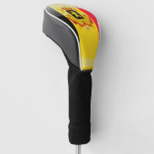 Belgische Wappen Golf Headcover (angewinkelt)