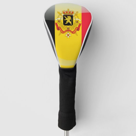 Belgische Wappen Golf Headcover (Vorderseite)