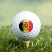 Belgische Wappen Golfball (Insitu T-Shirt)