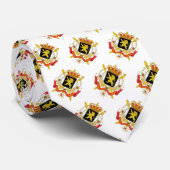 Belgische Wappen Krawatte (Gerollt)