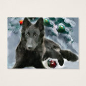 Belgische Weihnachtsgeschenke Name Tags (Rückseite)