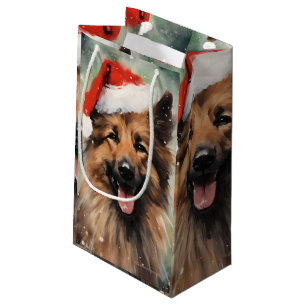 Belgische Weihnachtsmalerei Tervuren Kleine Geschenktüte