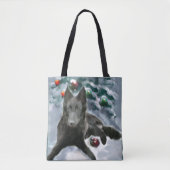 Belgische Weihnachtszeit Tasche (Vorderseite)
