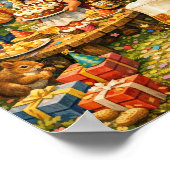 Belgischer-Bier-Geburtstagsfeier-Plakat Poster (Ecke)