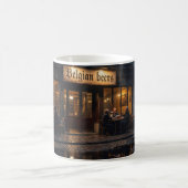 Belgischer Bierpub-Abendglanz-Becher Kaffeetasse (Mittel)