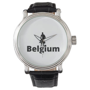Belgischer Fußball Armbanduhr