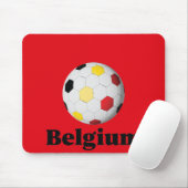 Belgischer Fußball Mousepad (Mit Mouse)