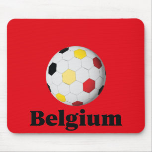 Belgischer Fußball Mousepad