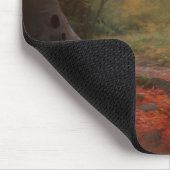 Belgischer Hirte im Herbst Leaves Fall Inspiriert Mousepad (Ecke)