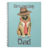 Belgischer Laekenois-Vater Notizblock (Vorderseite)