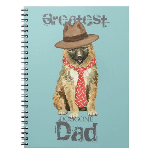 Belgischer Laekenois-Vater Notizblock (Vorderseite)