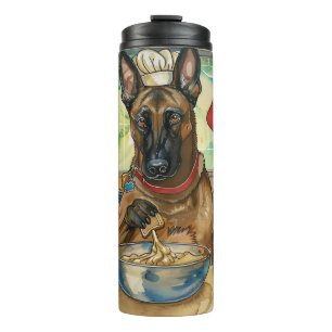 Belgischer Malinoi-Weihnachtsbäckerei: Festliches  Thermosbecher