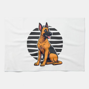 Belgischer Malinois (2) Geschirrtuch