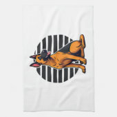 Belgischer Malinois (2) Geschirrtuch (Vertikal)