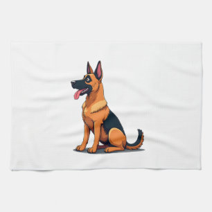 Belgischer Malinois (6) Geschirrtuch