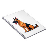 Belgischer Malinois (6) Notizblock (Rechte Seite)