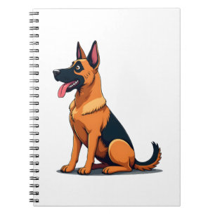 Belgischer Malinois (6) Notizblock