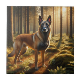 Belgischer Malinois Fliese