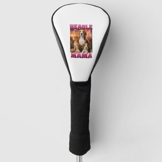 Belgischer Malinois Golf Headcover (Vorderseite)