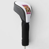 Belgischer Malinois Golf Headcover (angewinkelt)