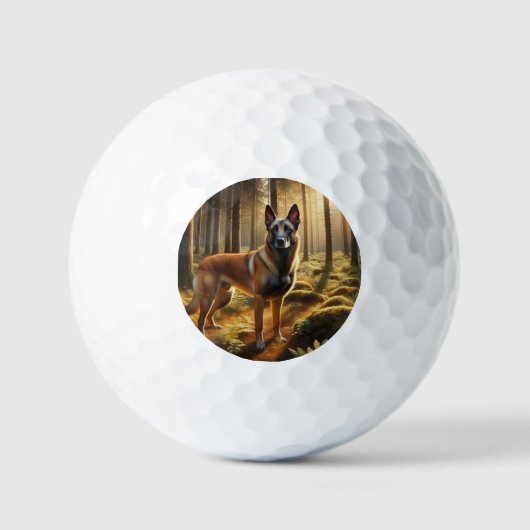 Belgischer Malinois Golfball (Vorderseite)