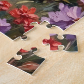 Belgischer Malinois Heather Field Kunst Puzzle (Seite)