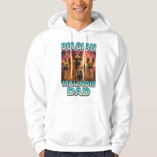 Belgischer Malinois Hoodie (Vorderseite)