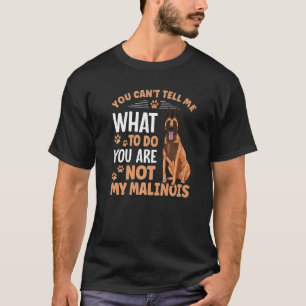 Belgischer Malinois-Hund für belgischer Eigentümer T-Shirt