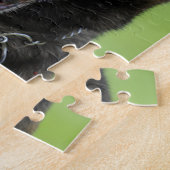 Belgischer Malinois-Hund lächeln Puzzle (Seite)