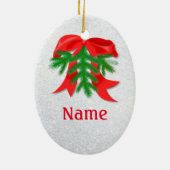 Belgischer Malinois Keramik Ornament (Hinten)