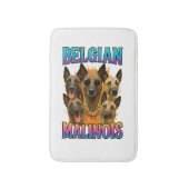 Belgischer Malinois-Kopie Badematte (Vorderseite Vertikal)
