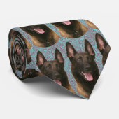 Belgischer Malinois Krawatte (Gerollt)