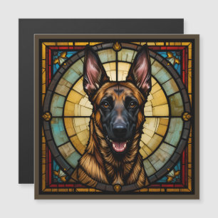 Belgischer Malinois Magnetkarte
