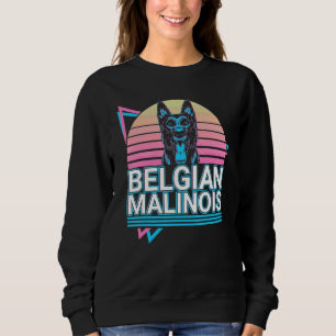 Belgischer Malinois Retro Sweatshirt