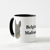 Belgischer Malinois Tasse (Vorderseite Links)