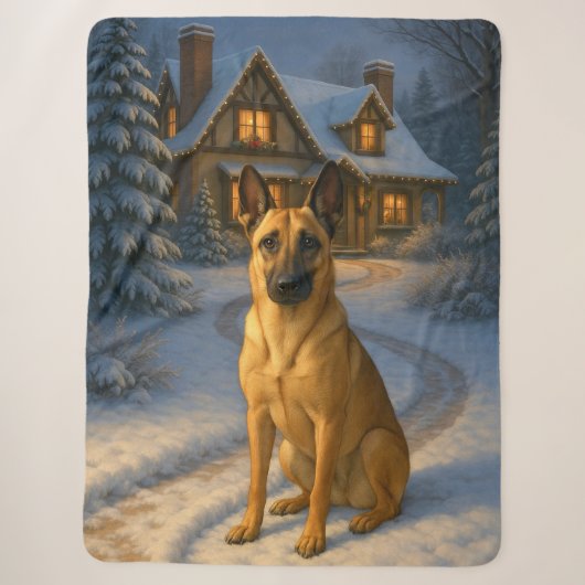 Belgischer Malinois Urlaub Sherpadecke (Vorderseite)