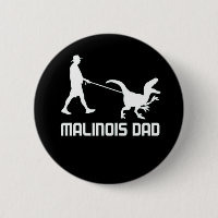 Belgischer Malinois-Vater Dinosaur Funny-Geschenk 
