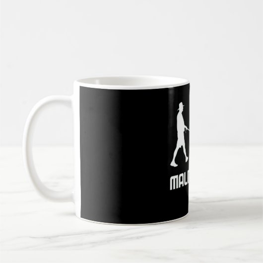 Belgischer Malinois-Vater Dinosaur Funny-Geschenk Kaffeetasse (Links)