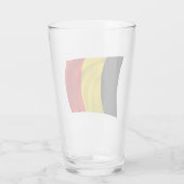 Belgischer Pride Glass Tumbler - Kühne nationale F (Rückseite)