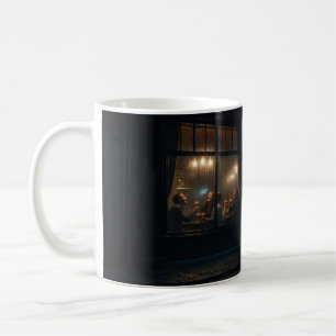 Belgischer Pub-Abend-Wärme-Andenken-Tasse Kaffeetasse