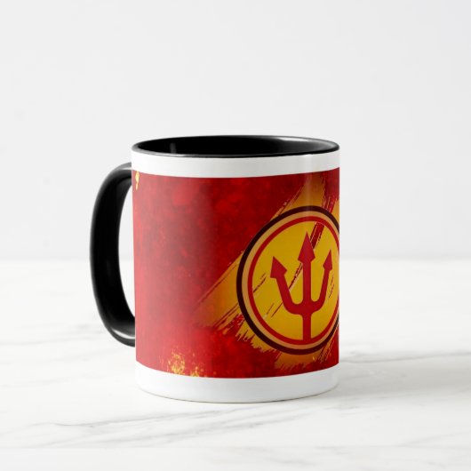 Belgischer Roter Teufel Mok Tasse (Vorderseite Links)