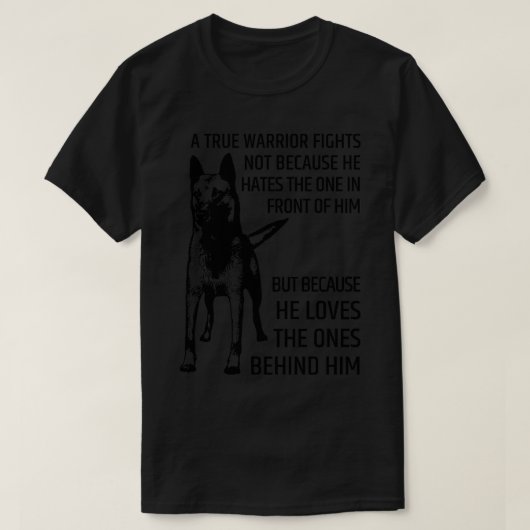 Belgischer Schäfer Malinois (2) T-Shirt (Design vorne)