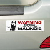Belgischer Schäfer - Malinois Autoaufkleber (Auf Auto)