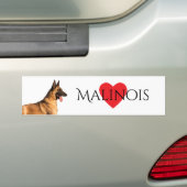 Belgischer Schäfer Malinois Autoaufkleber (Auf Auto)