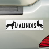 Belgischer Schäfer - Malinois Autoaufkleber (Auf Auto)