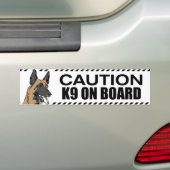 Belgischer Schäfer - Malinois Autoaufkleber (Auf Auto)