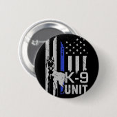 Belgischer Schäfer - Malinois - Einheit K9 Button (Vorne & Hinten)