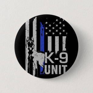 Belgischer Schäfer - Malinois - Einheit K9 Button